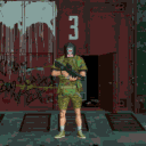 exfilcamper01's character in a welding mask at the Gate 3 extract